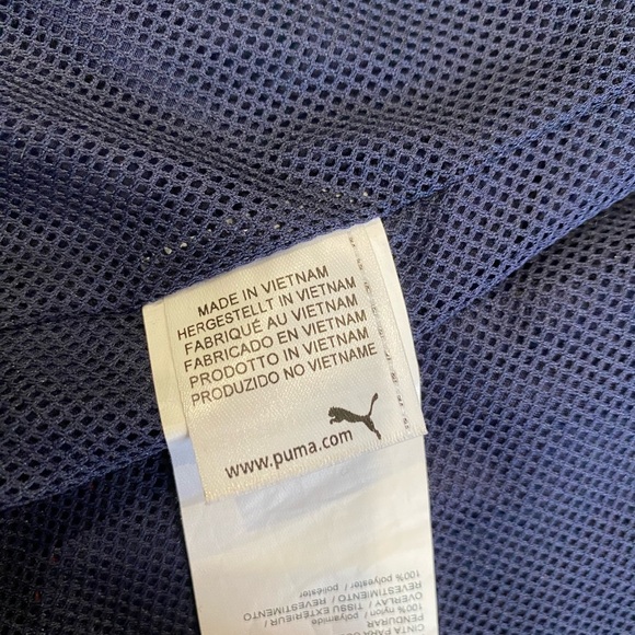 Puma Arsenal Blue and Red Jacket - Picture 7 of 8